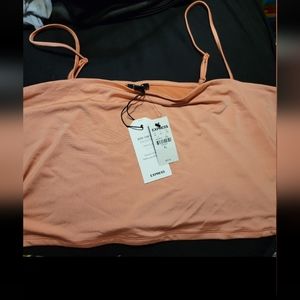 Express body contour crop tank